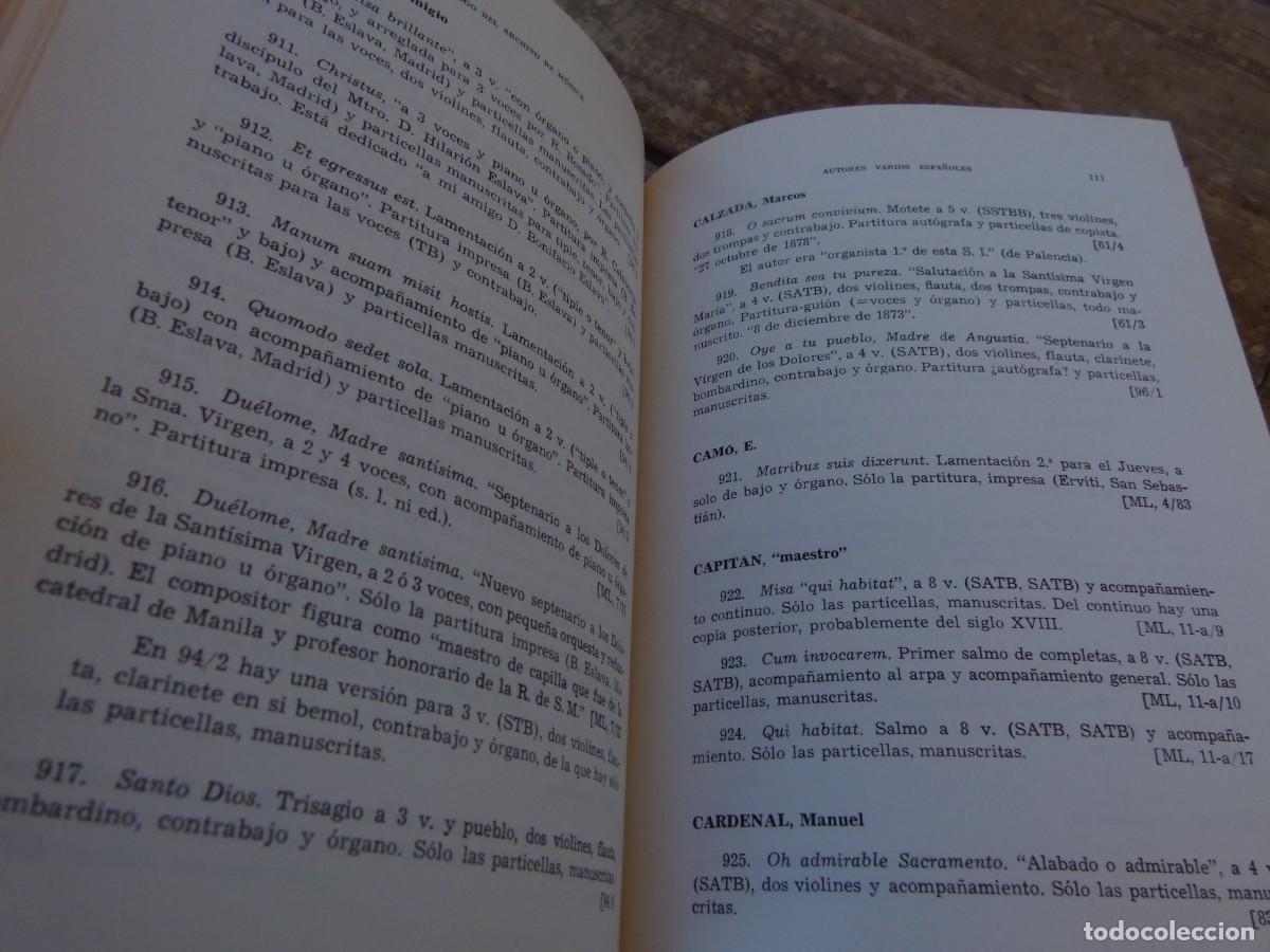 Libros de segunda mano: La m&uacute;sica en la Catedral de Palencia. - Foto 4