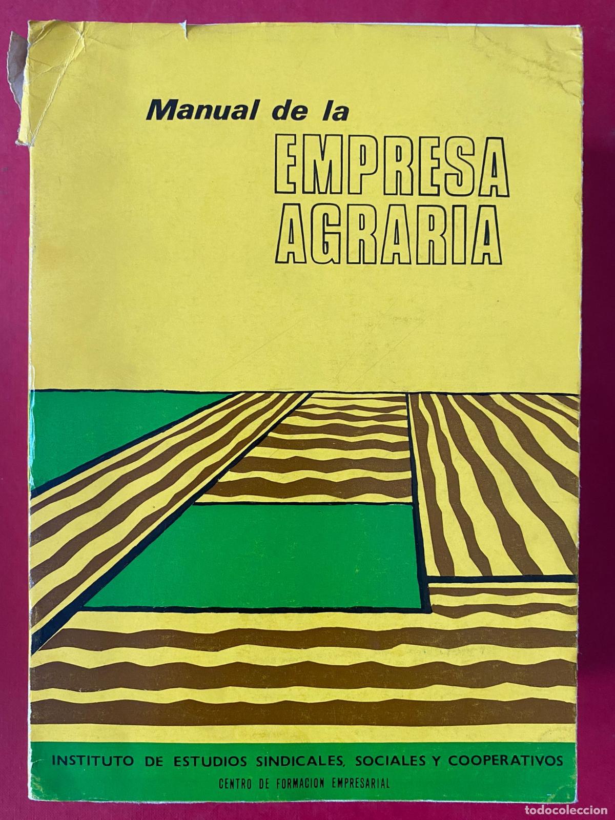 Libros de segunda mano: Manual de la Empresa Agraria. - Foto 2