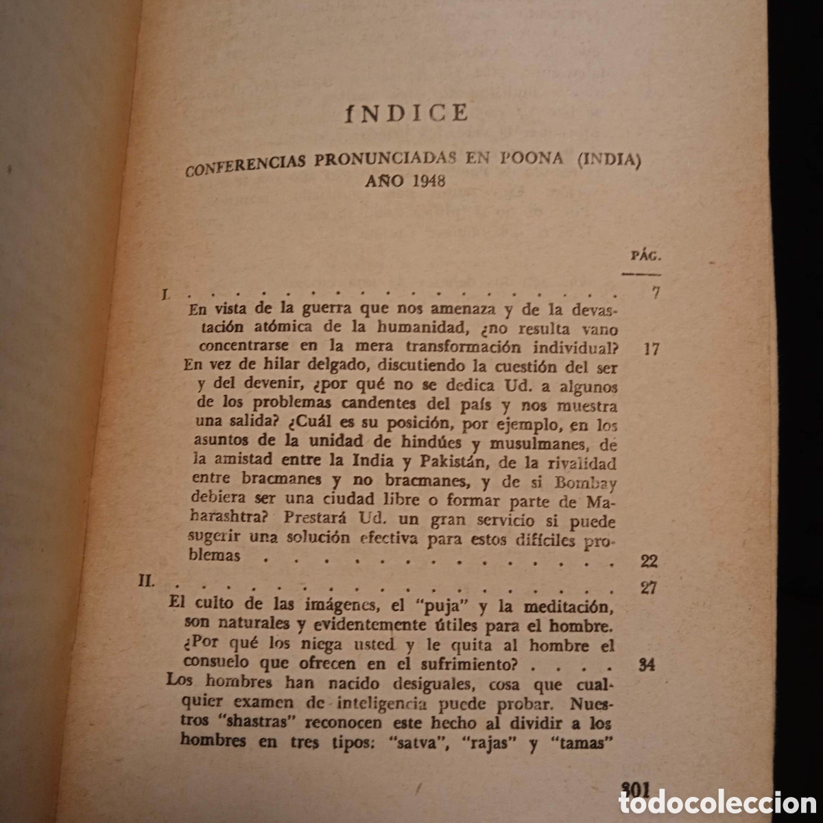 Libros de segunda mano: COMPRENSI&Oacute;N CREADORA - J KRISHNAMURTI - 1963 #8882 - Foto 5
