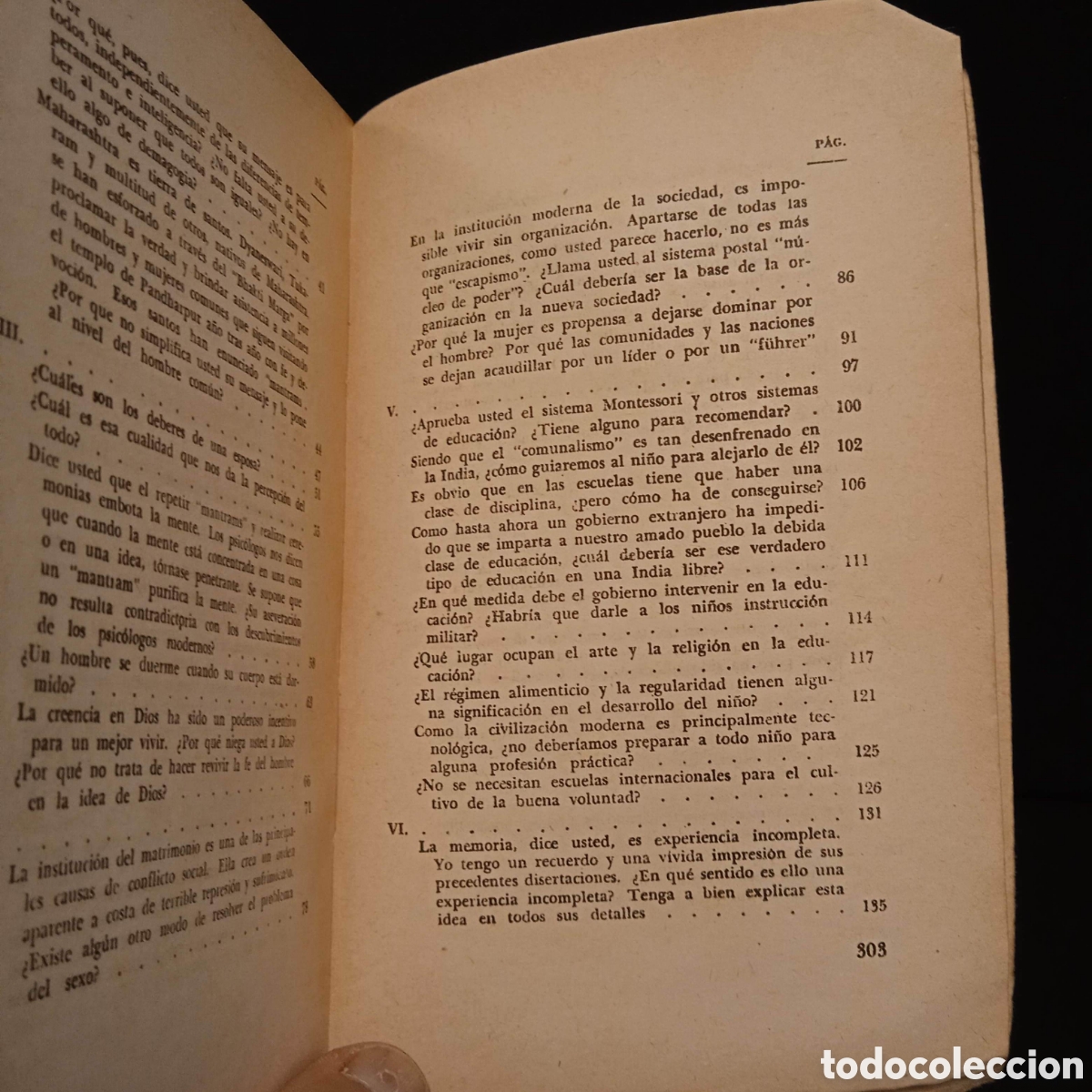 Libros de segunda mano: COMPRENSI&Oacute;N CREADORA - J KRISHNAMURTI - 1963 #8882 - Foto 7