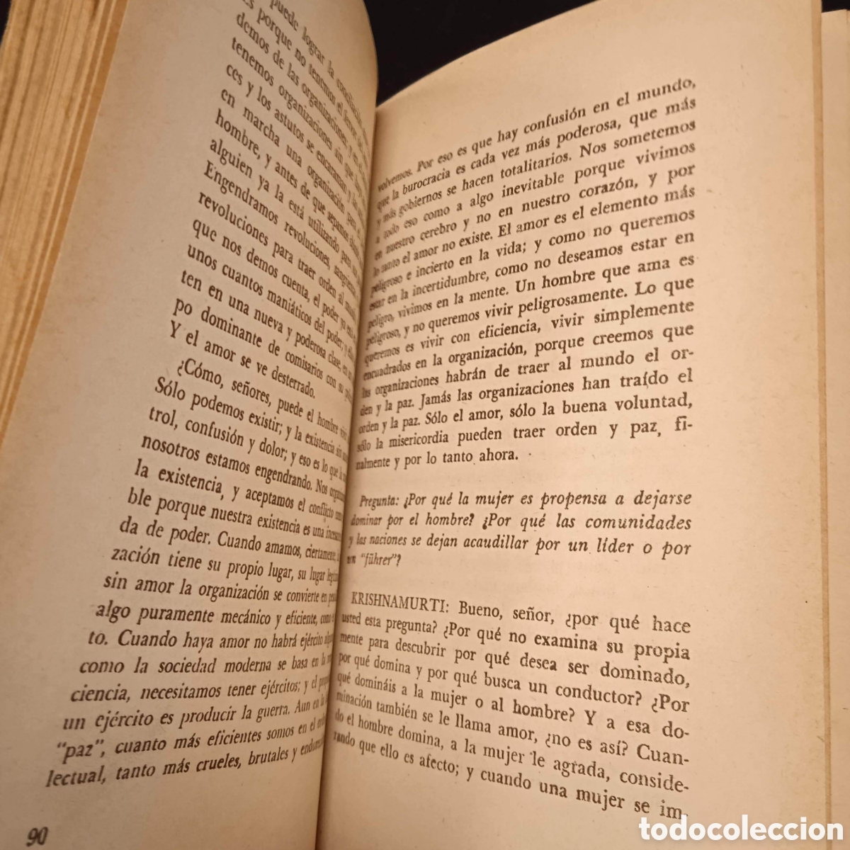 Libros de segunda mano: COMPRENSI&Oacute;N CREADORA - J KRISHNAMURTI - 1963 #8882 - Foto 11