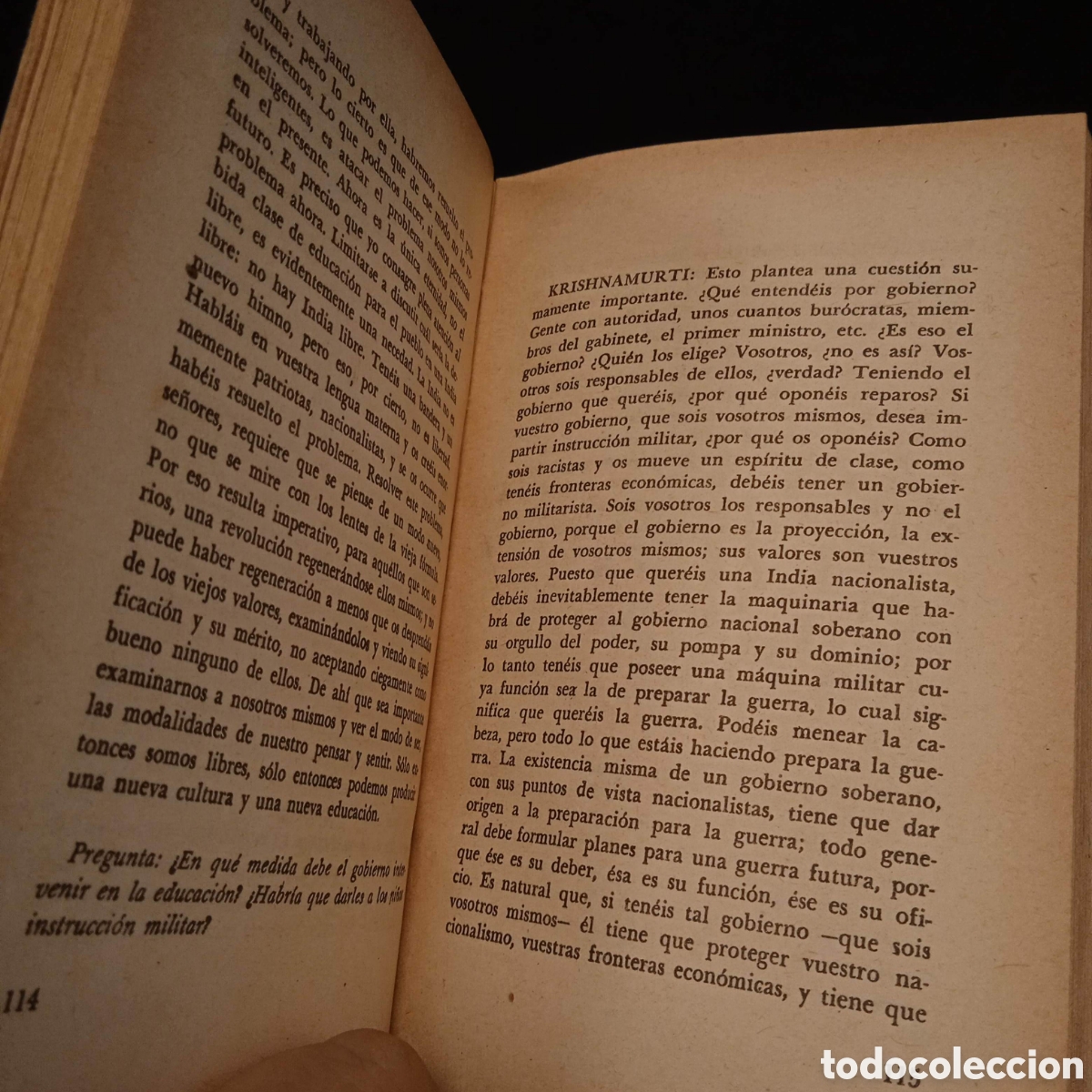 Libros de segunda mano: COMPRENSI&Oacute;N CREADORA - J KRISHNAMURTI - 1963 #8882 - Foto 12