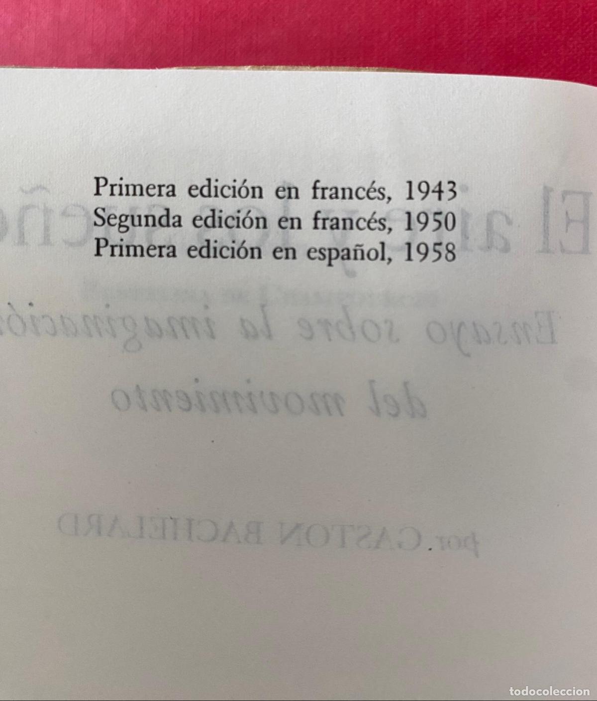 Libros de segunda mano: El aire y los sue&ntilde;os. Gaston Bachelard - Foto 2