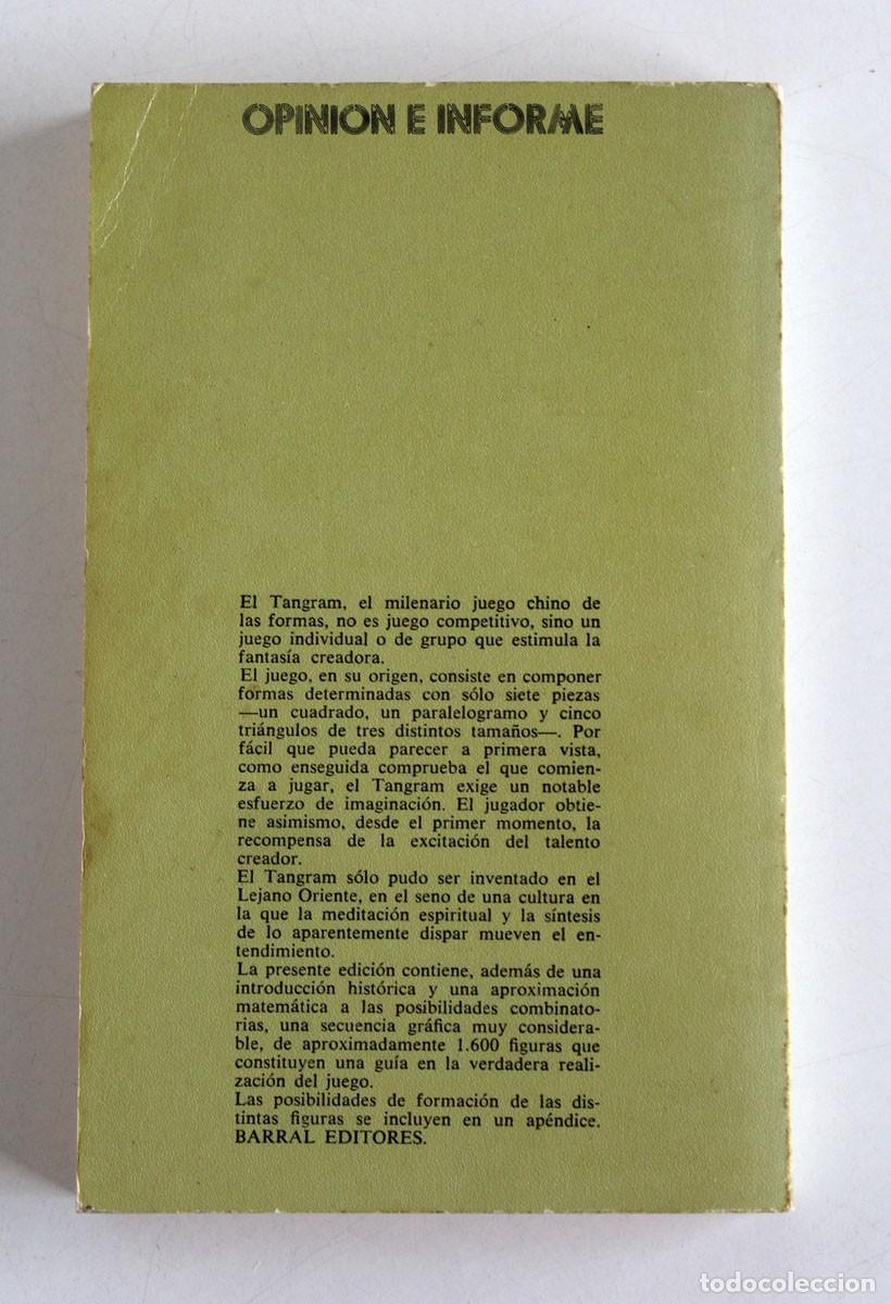 Libros de segunda mano: EL TANGRAM JUEGO DE FORMAS CHINO. Joost Elffers. - Foto 2