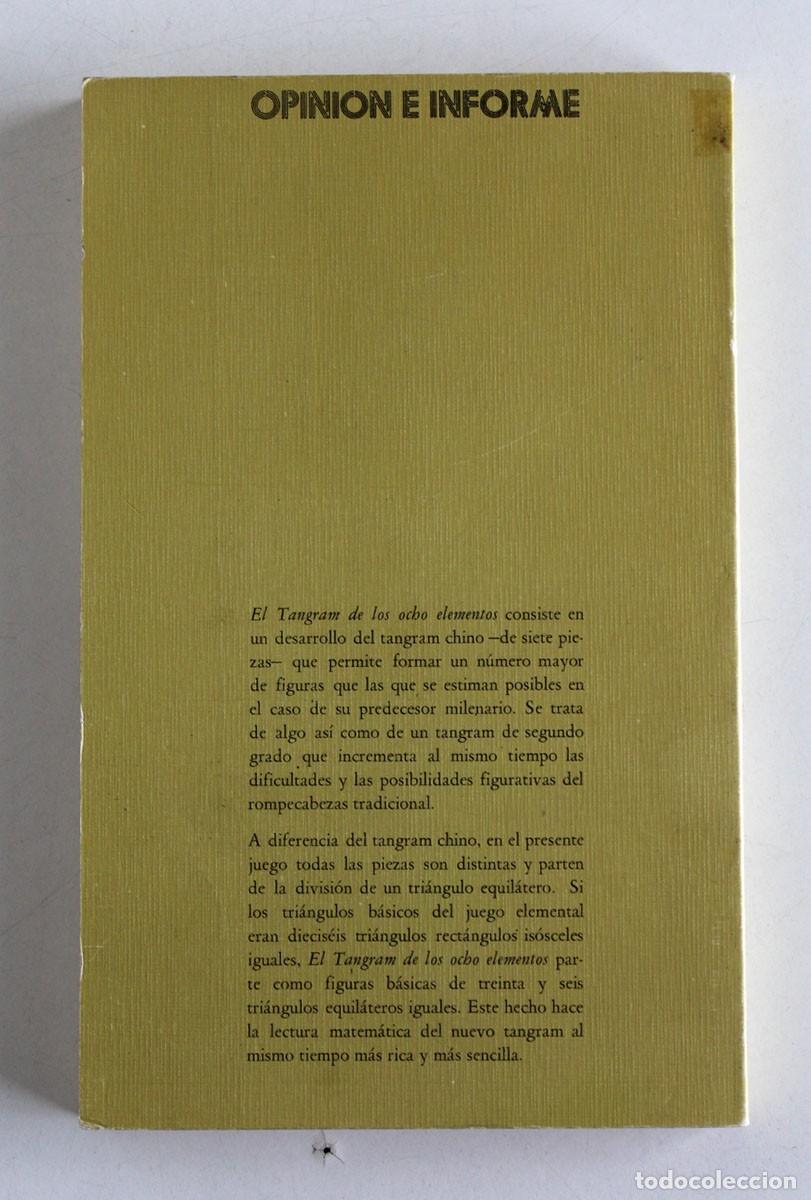 Libros de segunda mano: EL TANGRAM DE LOS OCHO ELEMENTOS. Jaume Llibre - Foto 2