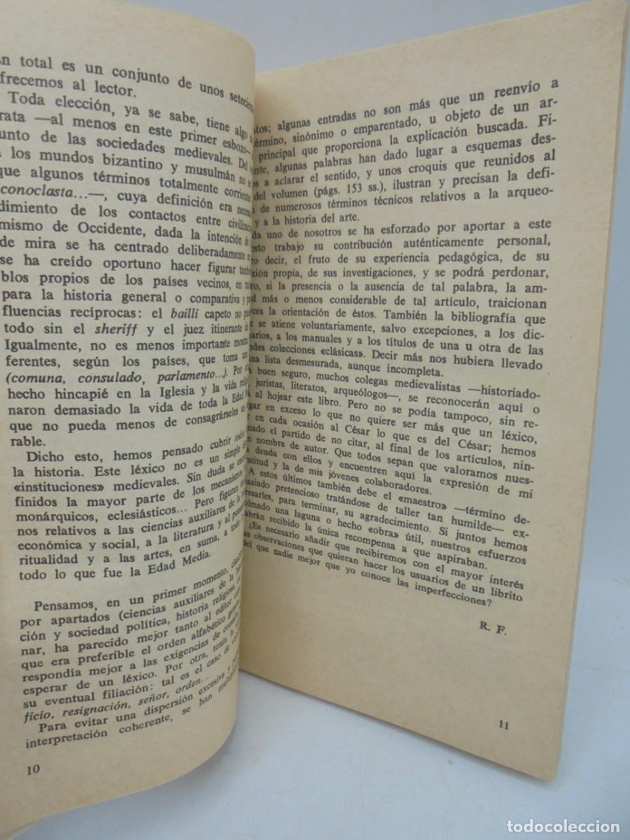 Libros de segunda mano: L&Eacute;XICO DE LA EDAD MEDIA. RENE FEDOU. 1982. PAGS: 151. - Foto 3