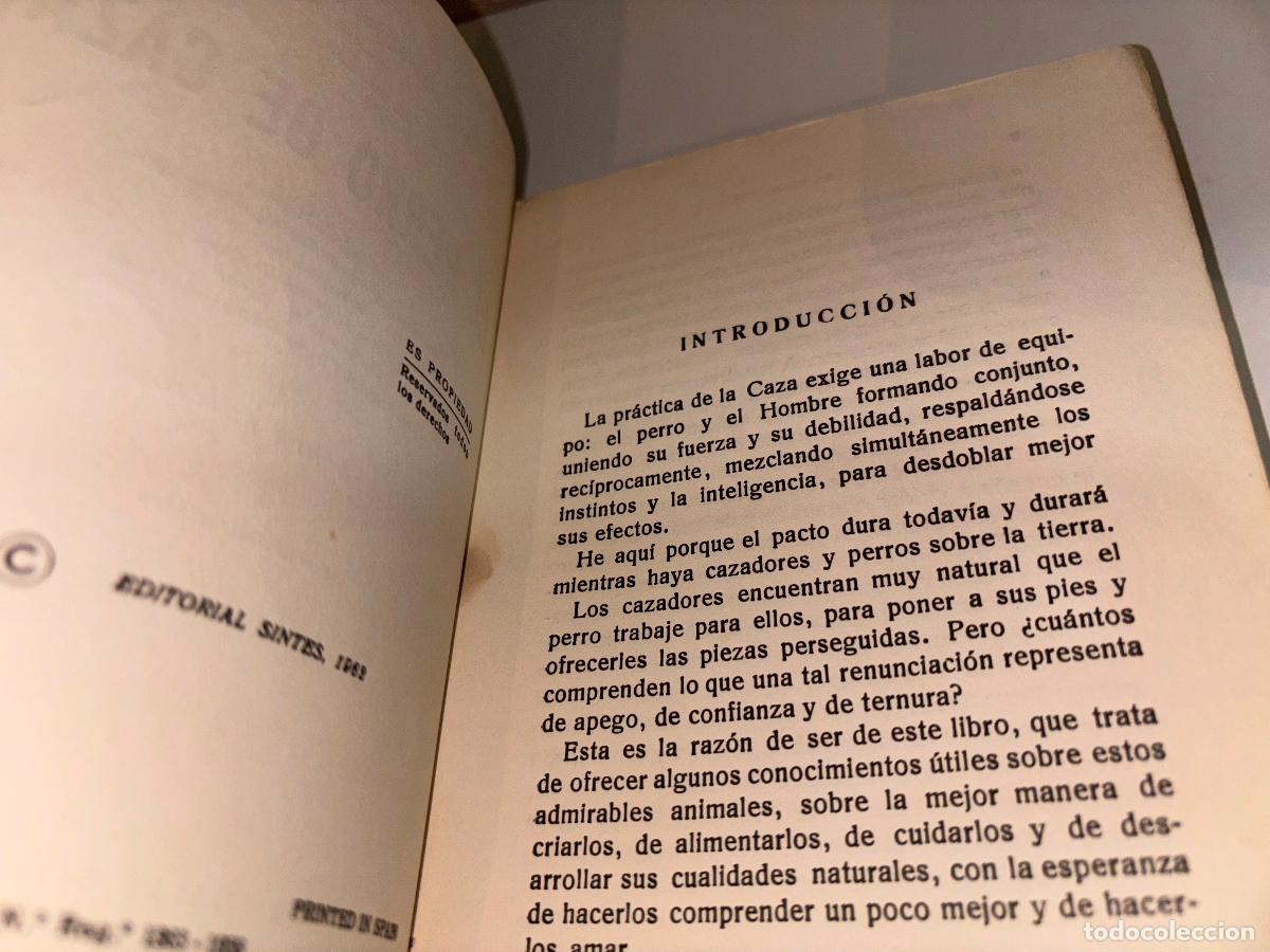 Libros de segunda mano: EL PERRO DE CAZA / SANTIAGO PONS / SINTES / - Foto 3
