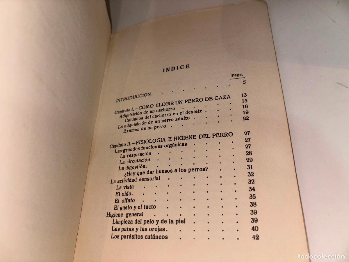 Libros de segunda mano: EL PERRO DE CAZA / SANTIAGO PONS / SINTES / - Foto 8