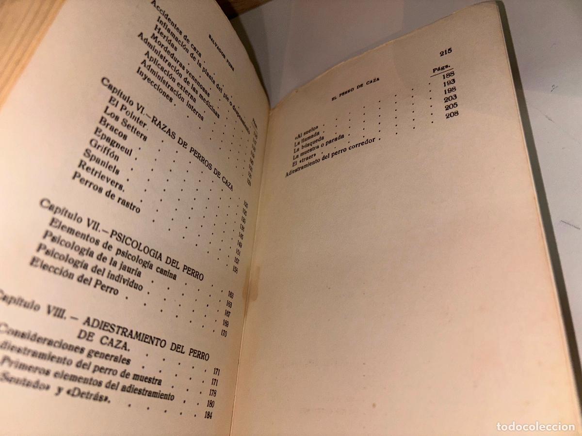 Libros de segunda mano: EL PERRO DE CAZA / SANTIAGO PONS / SINTES / - Foto 10