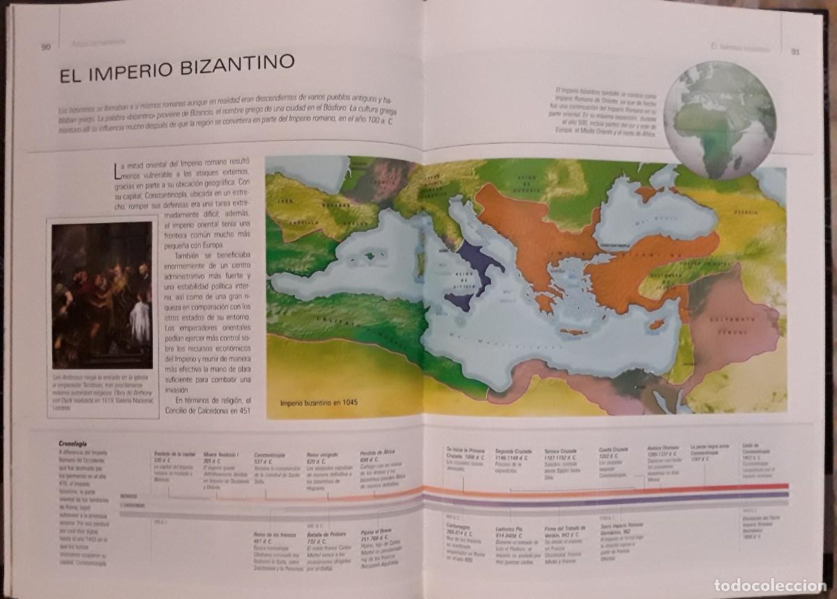 Libros de segunda mano: ATLAS DE IMPERIOS. MIGUEL DEL REY Y CARLOS CANALES. - Foto 2