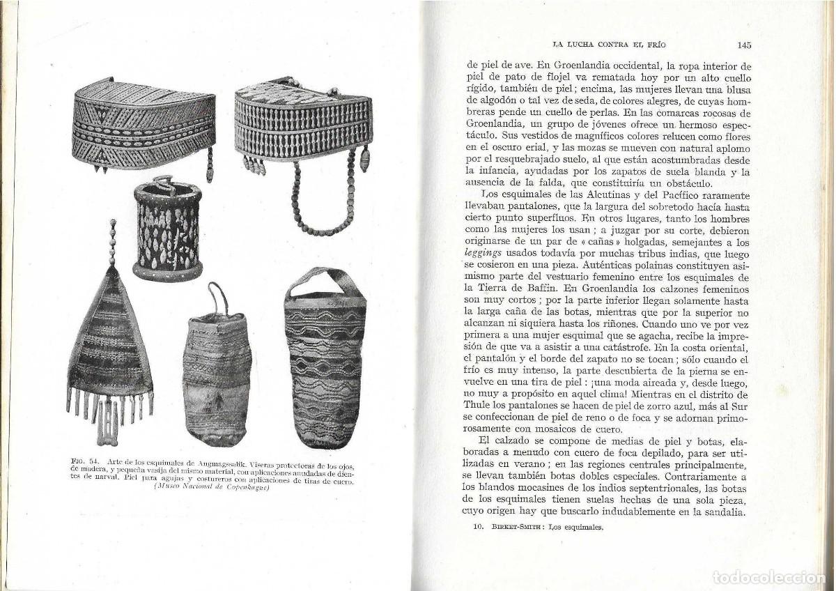 Libros de segunda mano: LOS ESQUIMALES - K. BIRKET-SMITH - EDITORIAL LABOR - Foto 3