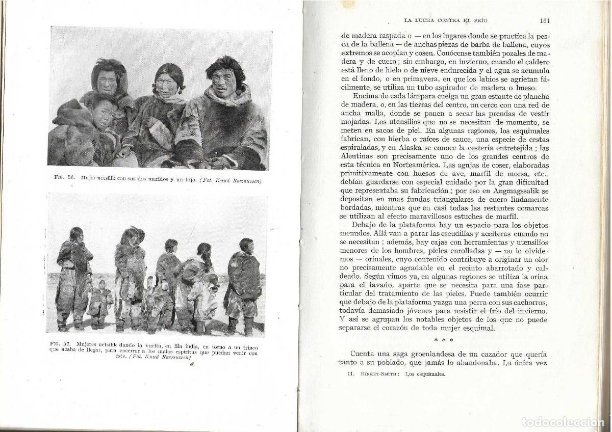 Libros de segunda mano: LOS ESQUIMALES - K. BIRKET-SMITH - EDITORIAL LABOR - Foto 4