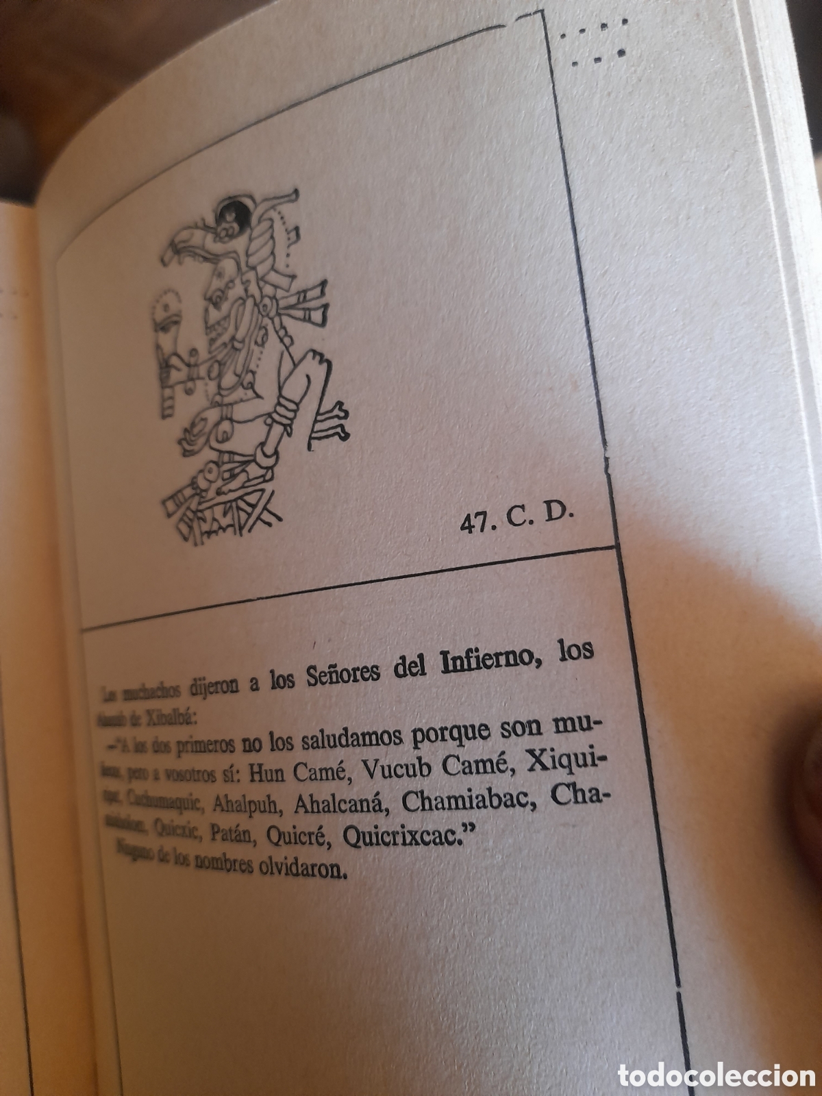 Libros de segunda mano: Libro, Popol Vuh, Editorial PORRUA, M&eacute;xico 1975 - Foto 4