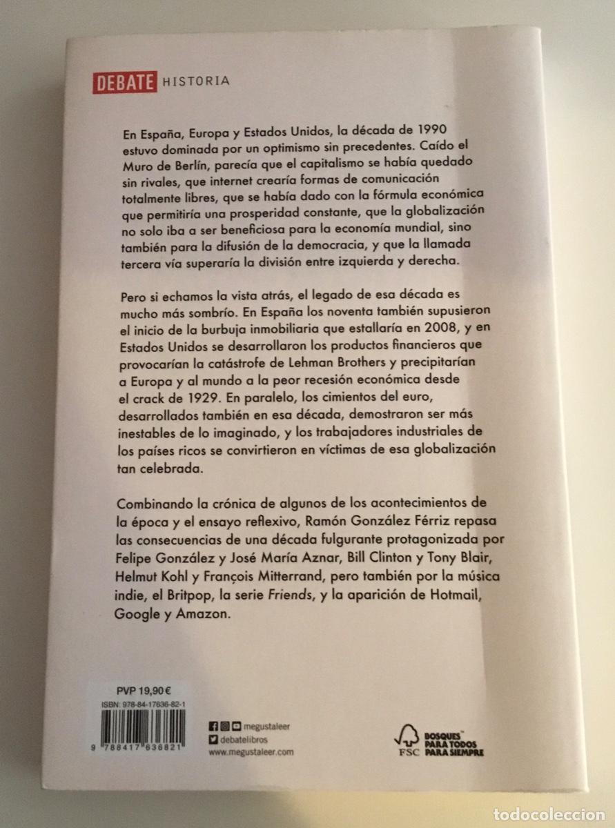 Libros de segunda mano: LA TRAMPA DEL OPTIMISMO.RAMON GONZ&Aacute;LEZ FERRIZ. DEBATE - Foto 2