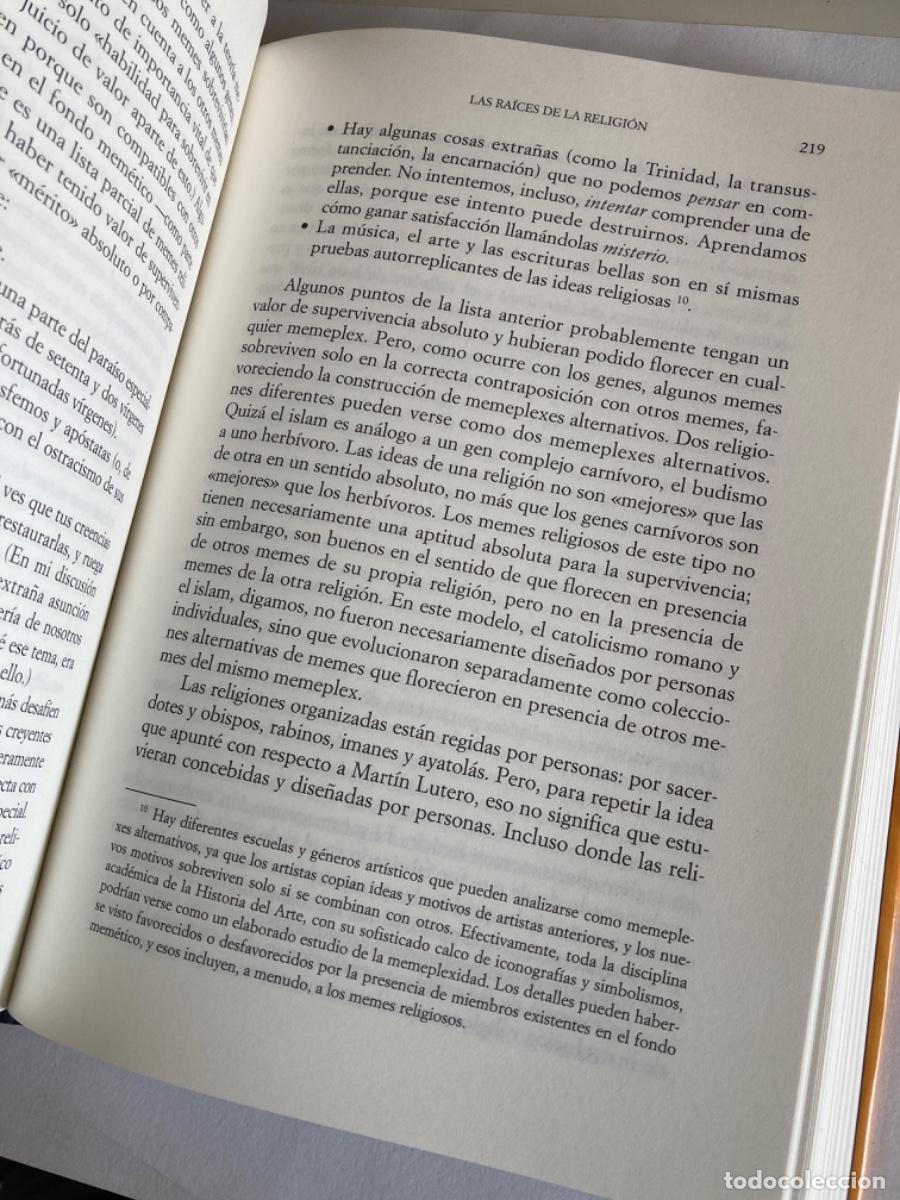 Libros de segunda mano: LIBRO. El espejismo de Dios. Richard Dawkins. Espasa Calpe, 2007. - Foto 8