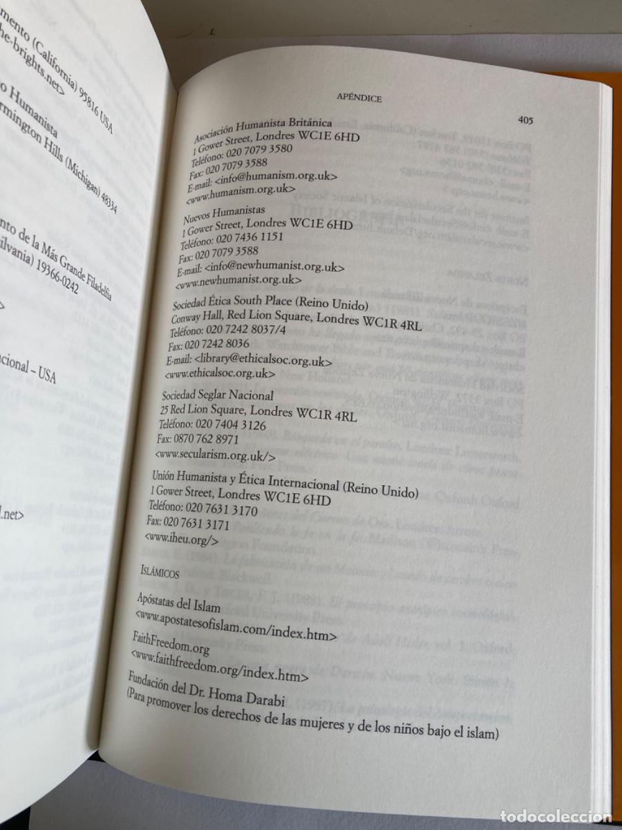 Libros de segunda mano: LIBRO. El espejismo de Dios. Richard Dawkins. Espasa Calpe, 2007. - Foto 9
