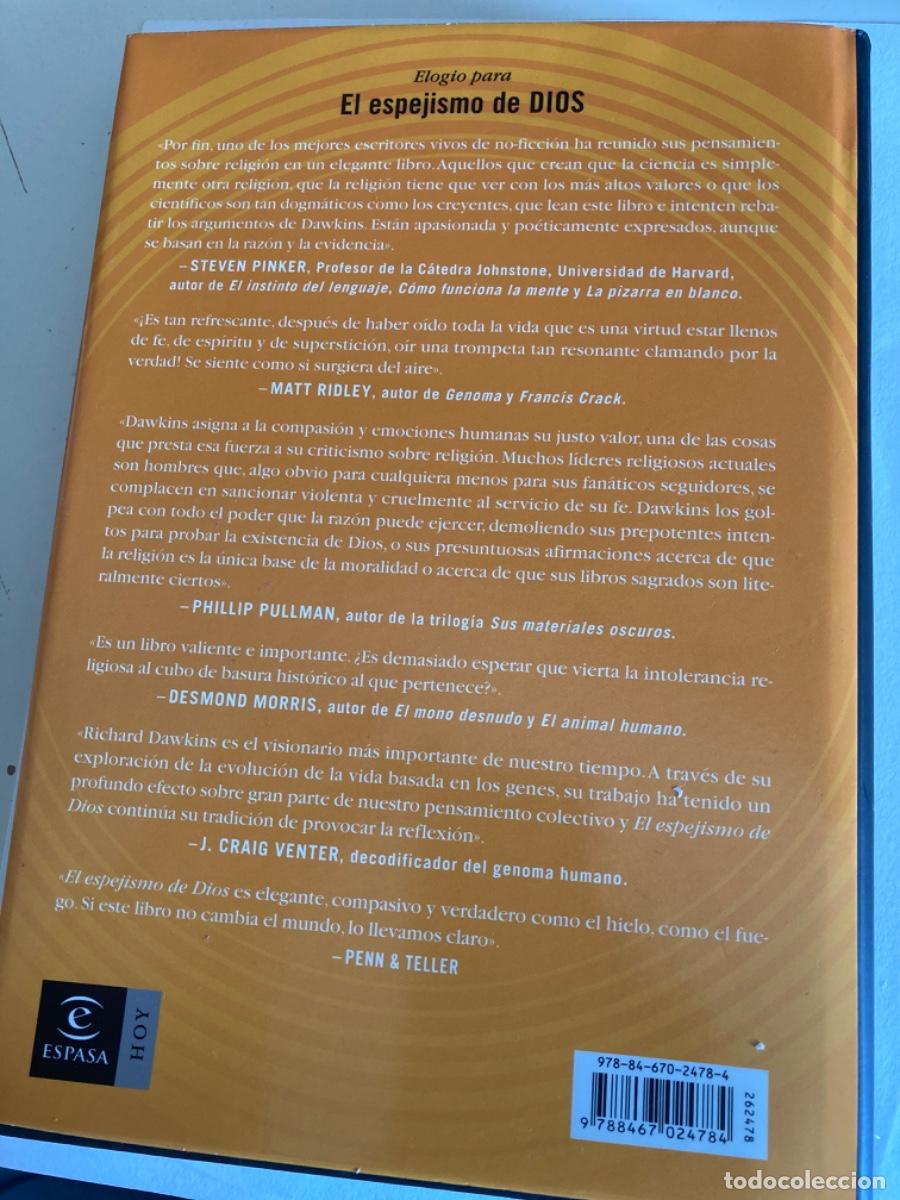 Libros de segunda mano: LIBRO. El espejismo de Dios. Richard Dawkins. Espasa Calpe, 2007. - Foto 10
