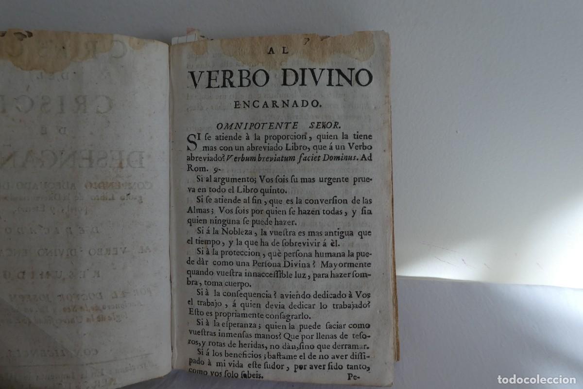 Libros de segunda mano: CRISOL DEL CRISOL DE DESENGA&Ntilde;OS. (1727) - Foto 2