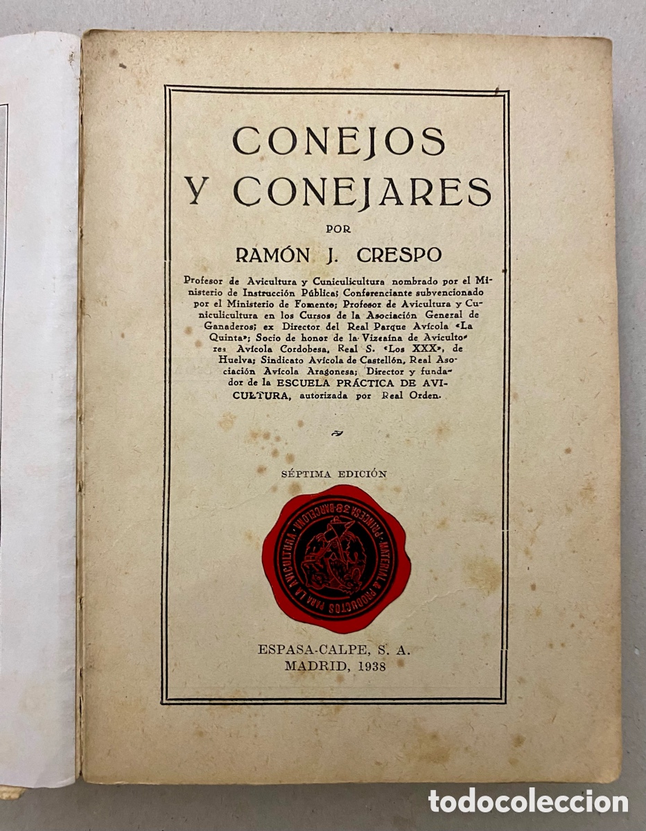 Libros de segunda mano: CONEJOS Y CONEJARES. - Foto 3