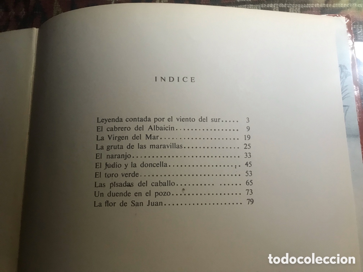 Libros de segunda mano: Leyendas andaluzas. Luis Jim&eacute;nez Martos - Foto 4