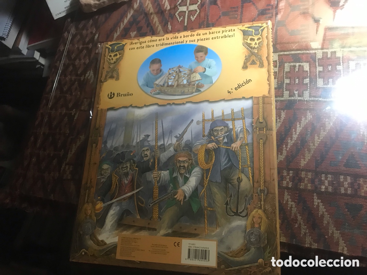 Libros de segunda mano: Barco pirata. Bru&ntilde;o. Libro - Foto 3