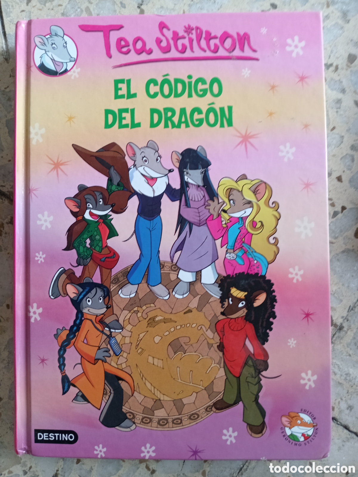 Libros de segunda mano: EL CODIGO DEL DRAGON. TEA STILTON N&ordm; 1. DESTINO TAPAS DURAS - Foto 1