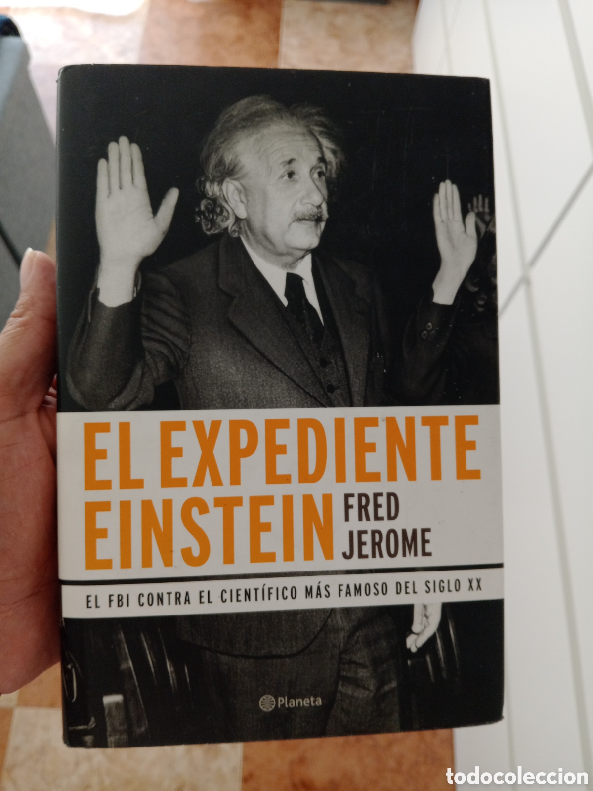 Libros de segunda mano: el expediente Einstein fred Jerome - Foto 5