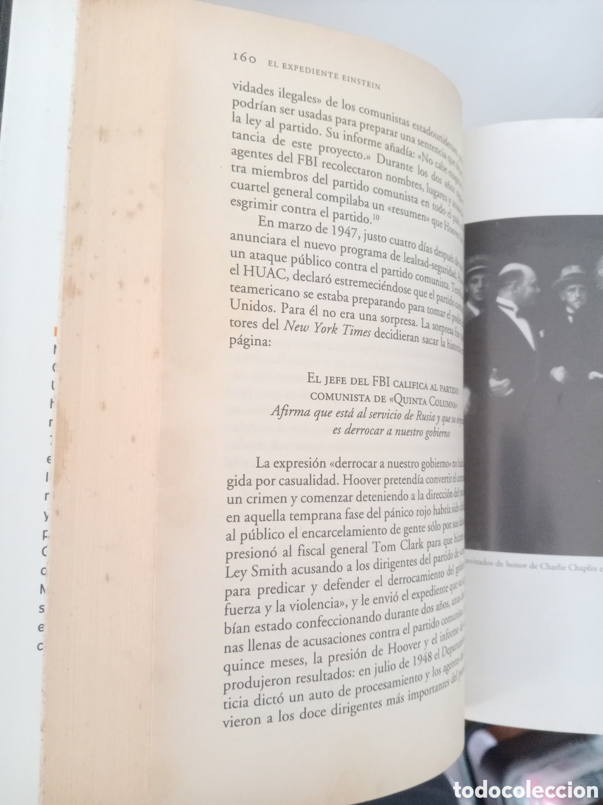 Libros de segunda mano: el expediente Einstein fred Jerome - Foto 9