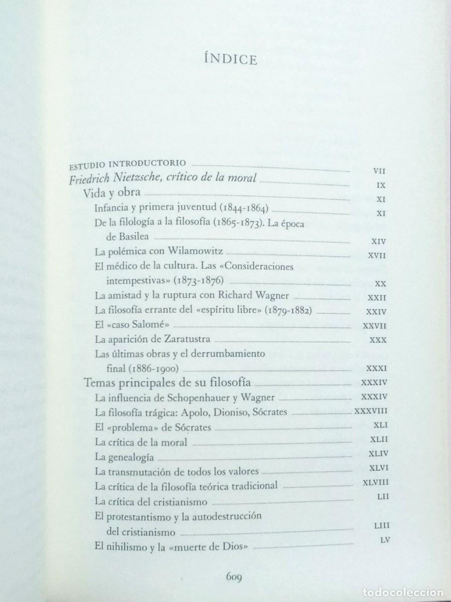 Libros de segunda mano: NIETZSCHE - I - ESTUDIO INTRODUCTORIO GERM&Aacute;N CANO - GREDOS 2018 - Foto 2