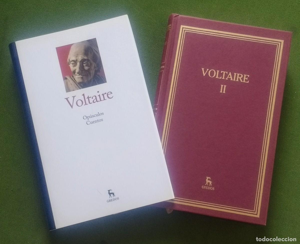 Libros de segunda mano: VOLTAIRE - II - OP&Uacute;SCULOS. CUENTOS. - GREDOS 2018 - Foto 1