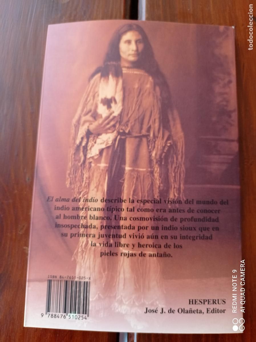 Libros de segunda mano: EL ALMA DEL INDIO. CH. A. EASTMAN. OLA&Ntilde;ETA ED. 79 PP - Foto 2