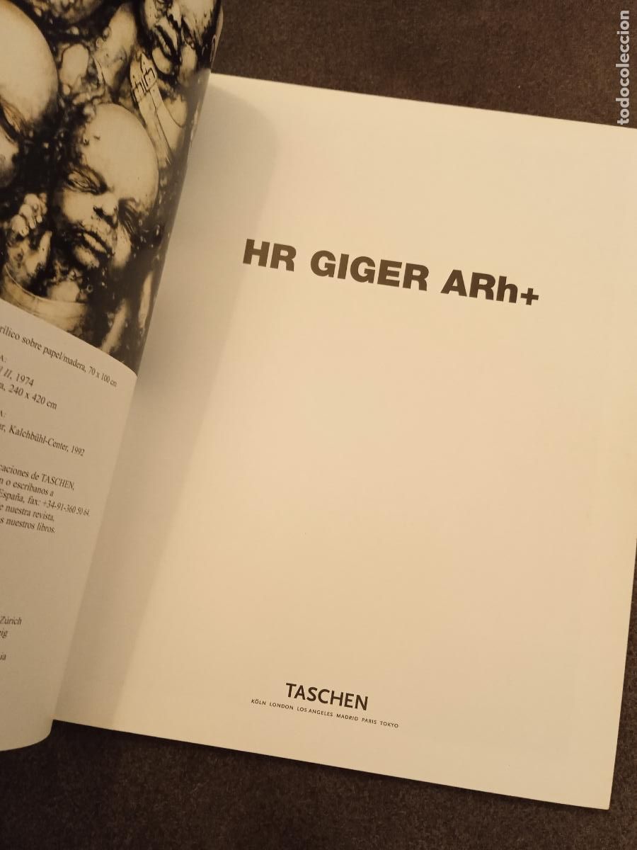 Libros de segunda mano: HR GIGER ARh+. TASCHEN. 2002. CASTELLANO - Foto 3