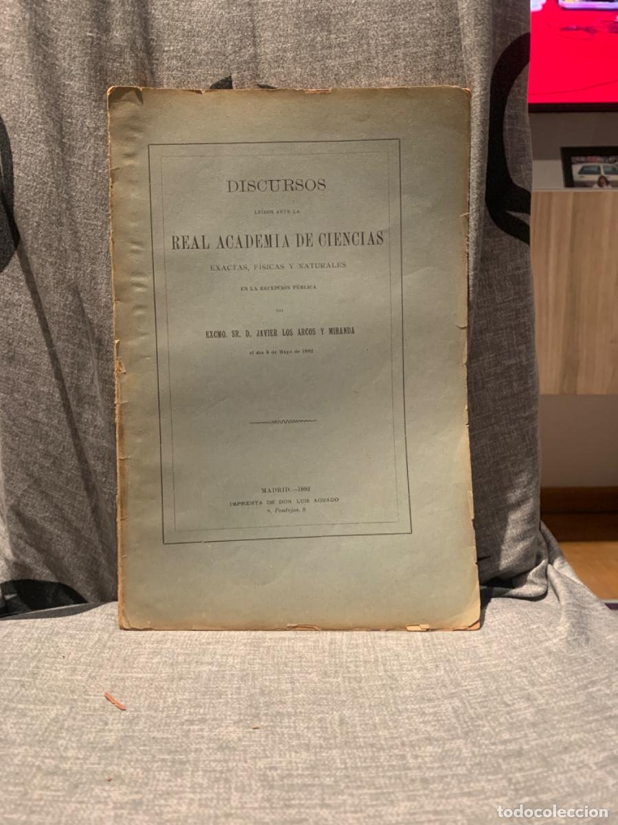 Libros de segunda mano: REAL ACADEMIA DE CIENCIAS SOCIALES, DISCURSOS - Foto 1