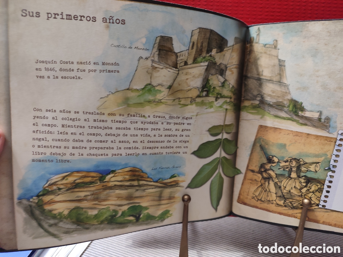 Libros de segunda mano: &rdquo;RECORDANDO A JOAQU&Iacute;N COSTA&rdquo; Ilustr. David Guirao - Foto 2