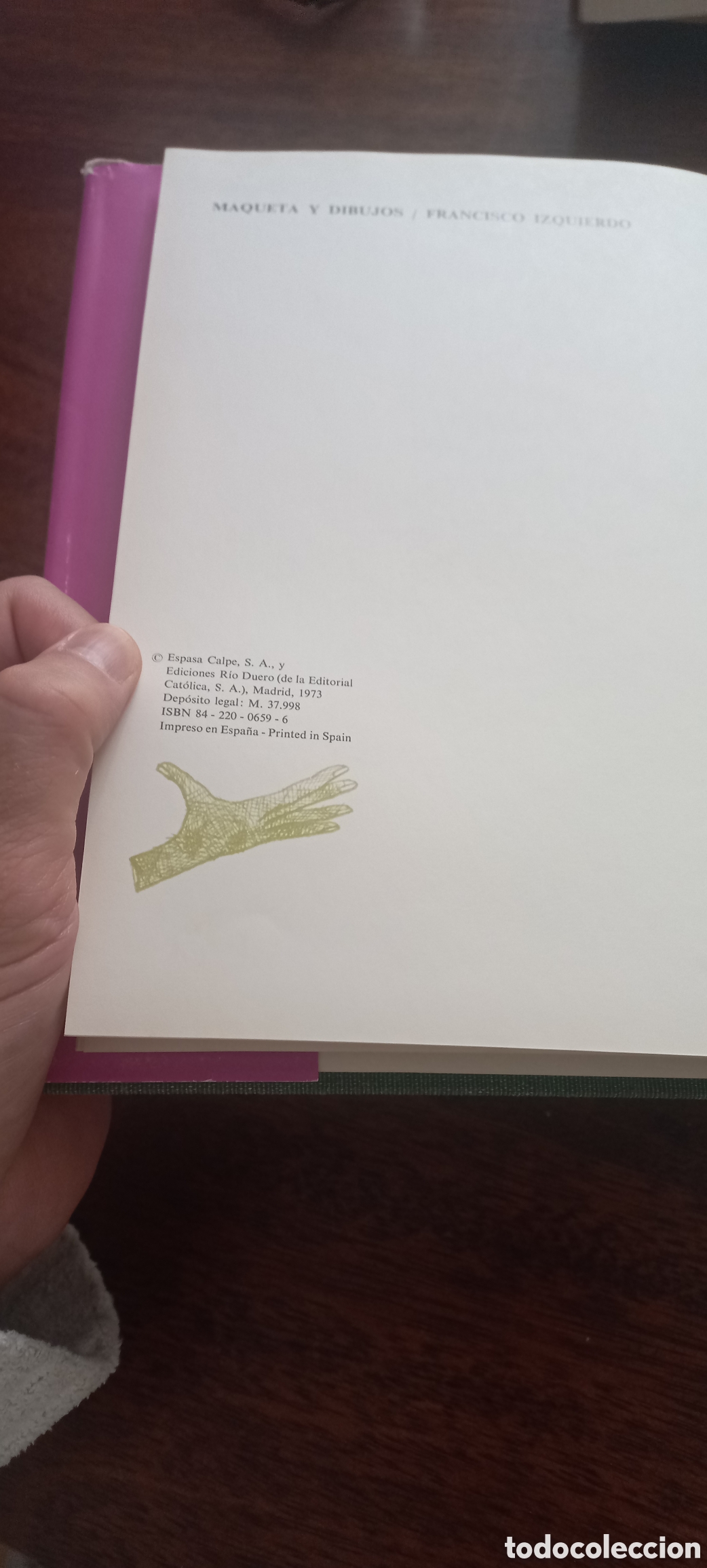 Libros de segunda mano: El libro de las manos, Jos&eacute; Mar&iacute;a Cabodevilla - Foto 2