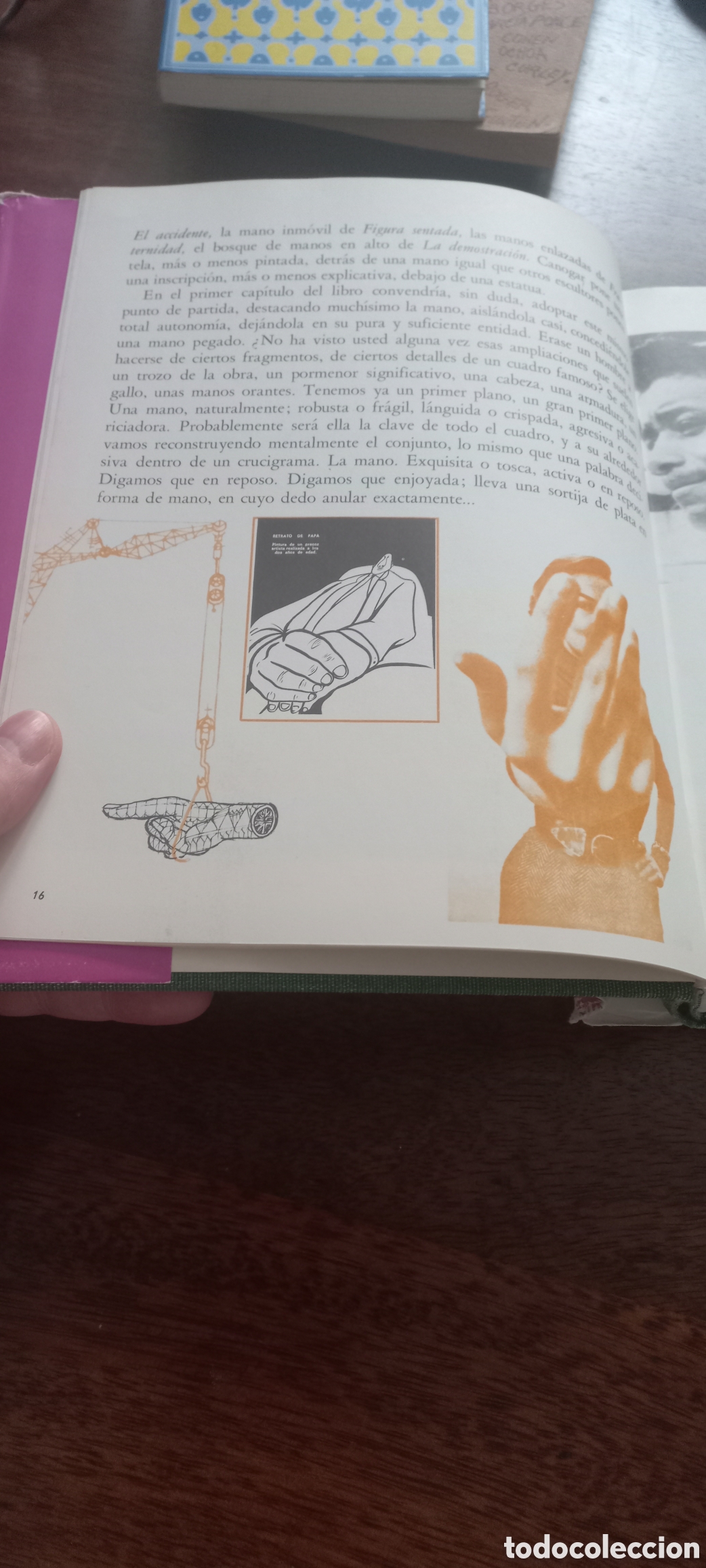 Libros de segunda mano: El libro de las manos, Jos&eacute; Mar&iacute;a Cabodevilla - Foto 3