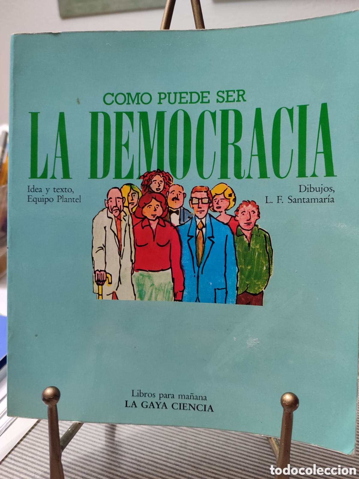 Libros de segunda mano: C&oacute;mo puede ser la democracia. 1977. La Gaya Ciencia. - Foto 1