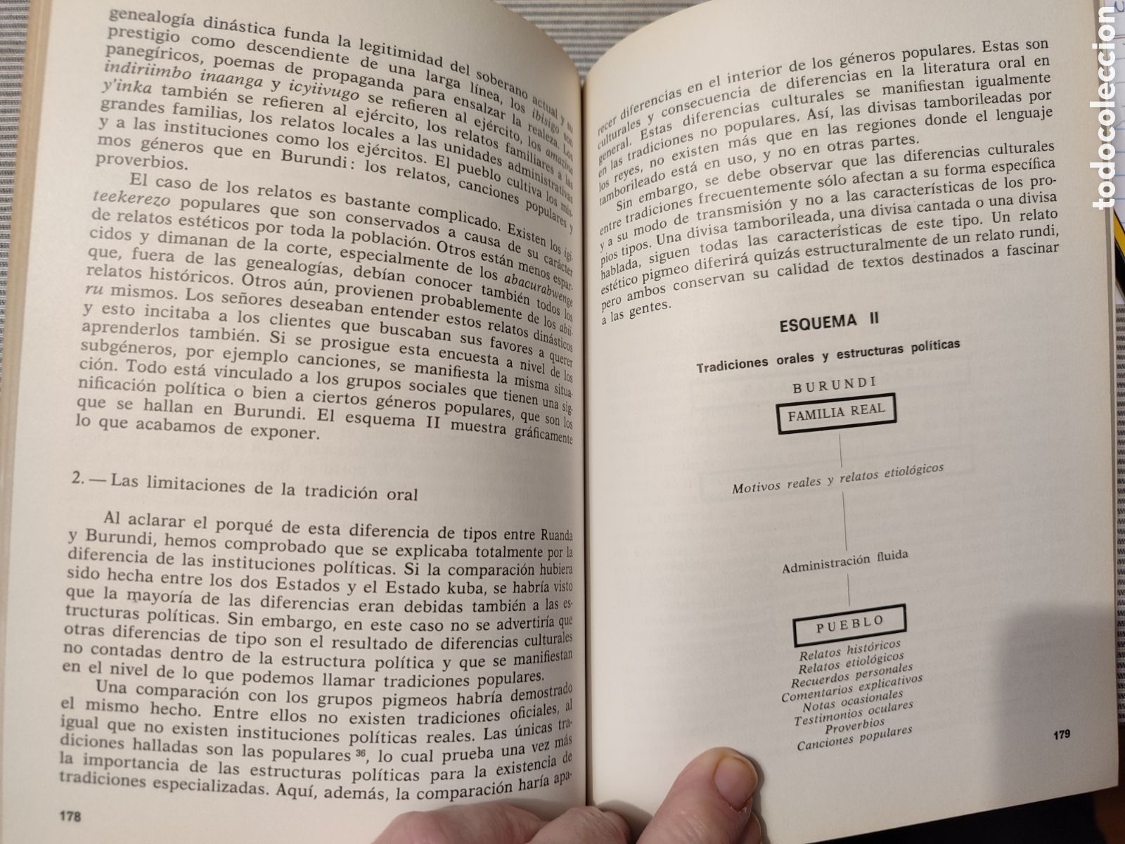 Libros de segunda mano: LA TRADICI&Oacute;N ORAL. Jan Vansina. 1966 - Foto 5
