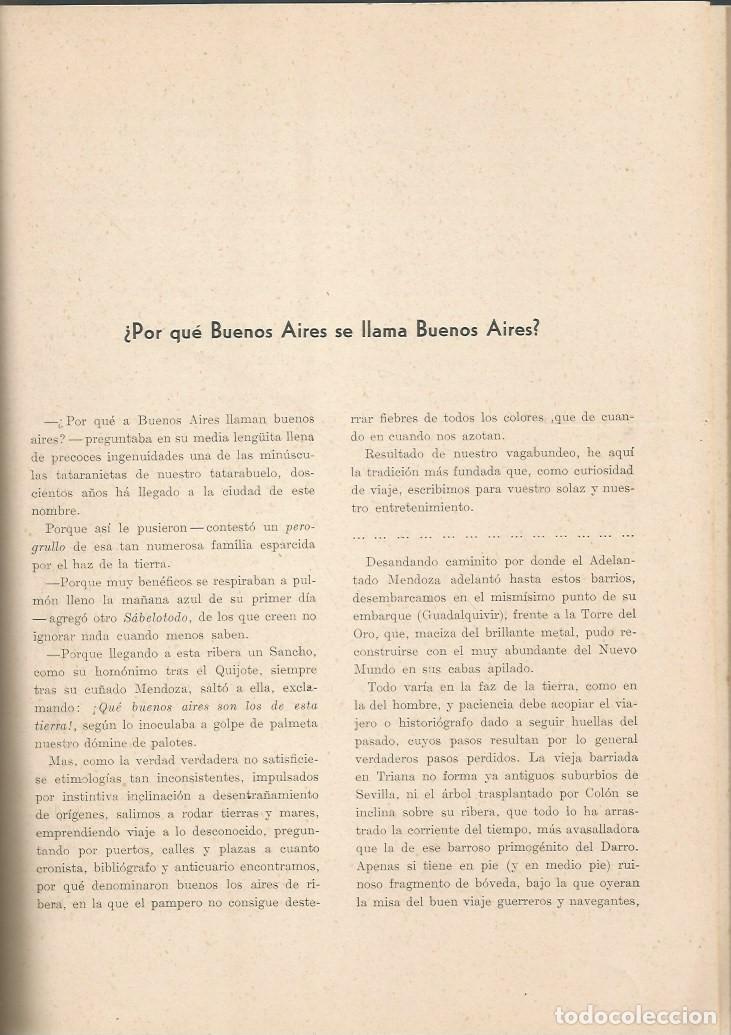 Libros de segunda mano: ALBUM HOMENAJE A LA ARGENTINA - 1947 - Foto 5