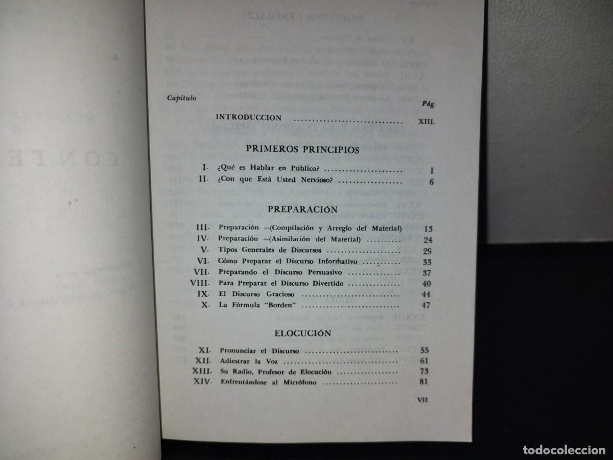 Libros de segunda mano: 114- C&Oacute;MO HABLAR EN P&Uacute;BLICO - C. W. WRIGHT - Foto 6