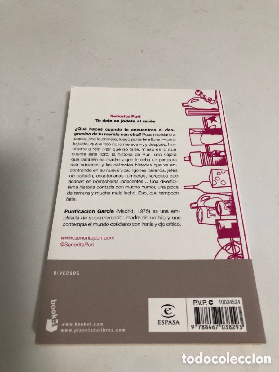 Libros de segunda mano: Te Dejo Es Jodete Al Rev&eacute;s Booket 5 Edicion - Foto 3