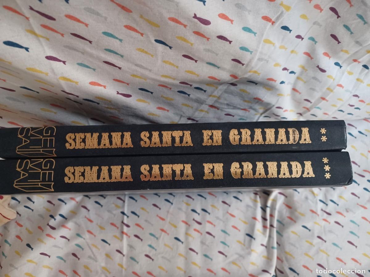 Libros de segunda mano: 2 TOMOS. LIBROS SEMANA SANTA EN GRANADA. Tomo 2 y 3. - Foto 2