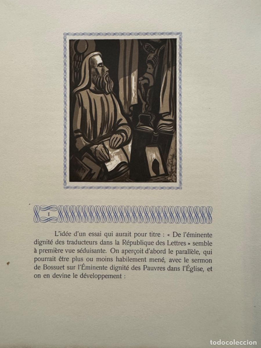 Libros de segunda mano: Valery Larbaud, Daragnes (ilustrador). Sous lInvocation de Saint J&eacute;r&ocirc;me - Foto 3