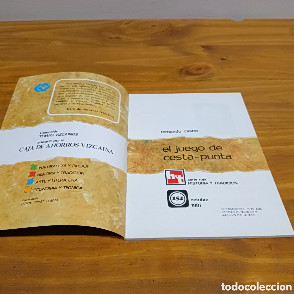 Libros de segunda mano: El juego de cesta punta. Fernando Castro - Foto 2