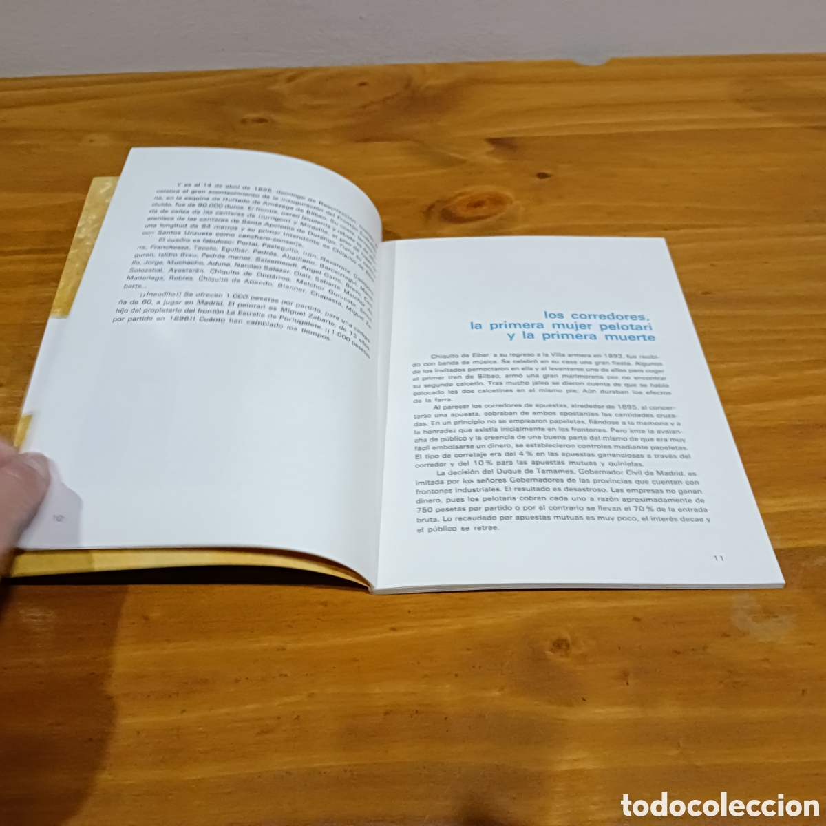 Libros de segunda mano: El juego de cesta punta. Fernando Castro - Foto 3