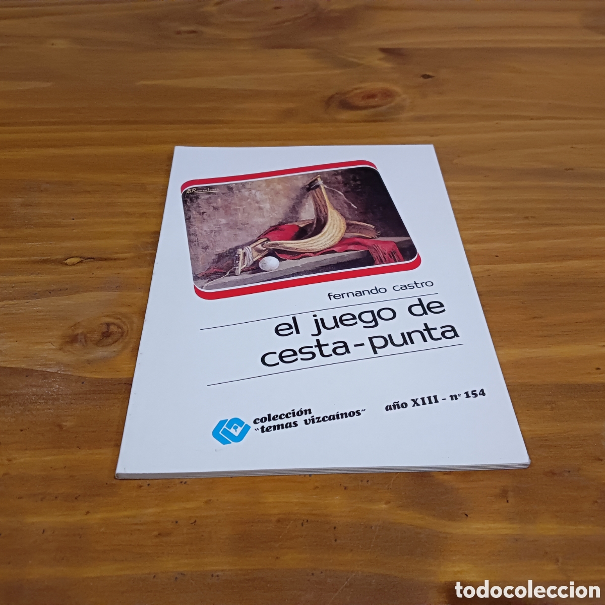 Libros de segunda mano: El juego de cesta punta. Fernando Castro - Foto 1