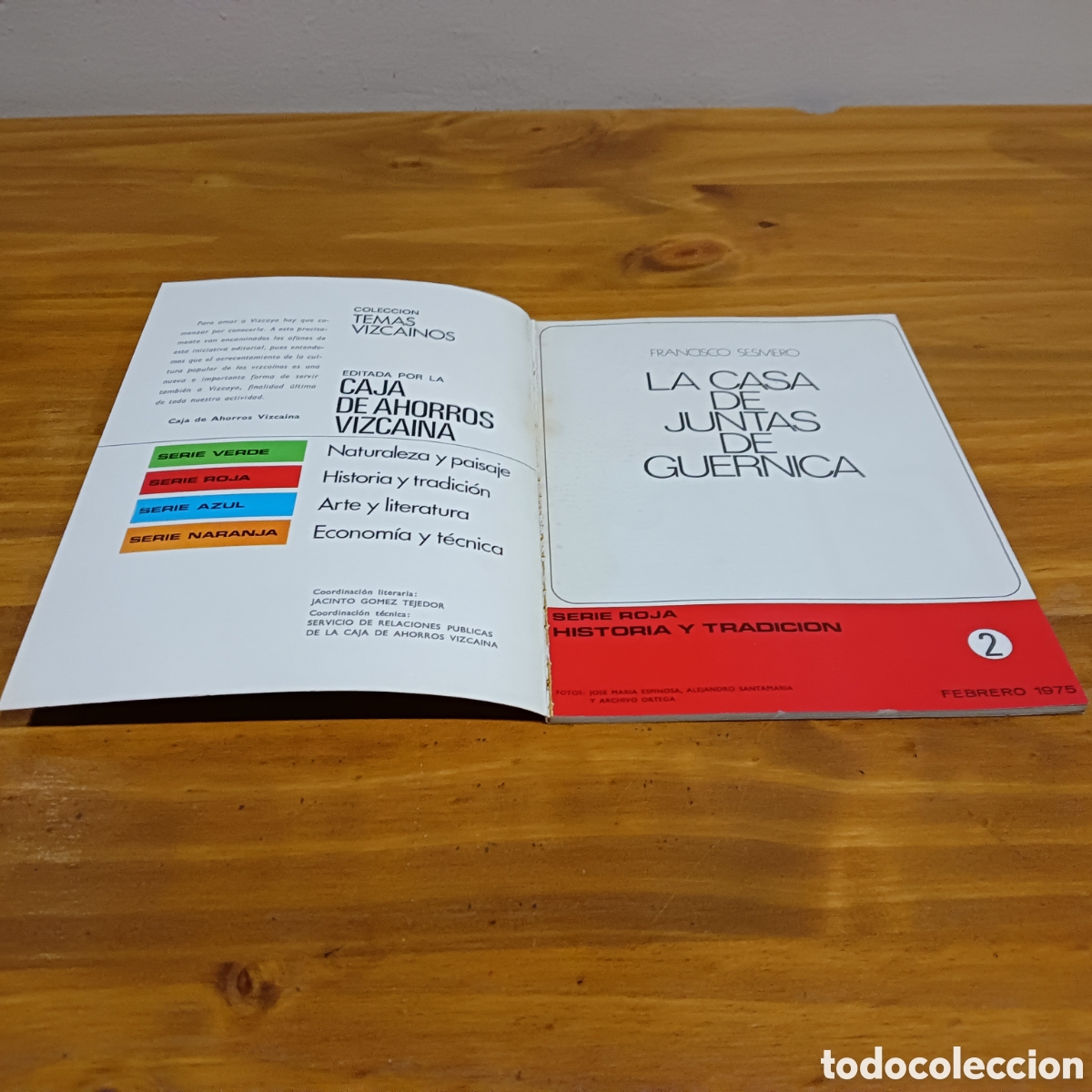 Libros de segunda mano: La casa de juntas de Guernica . Francisco Sesmero - Foto 2