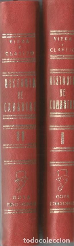 Livres d'occasion: NOTICIAS DE LA HISTORIA GENERAL DE LAS ISLAS CANARIAS-1967-2 TOMOS-JOSEPH DE VIERA Y CLAVIJO