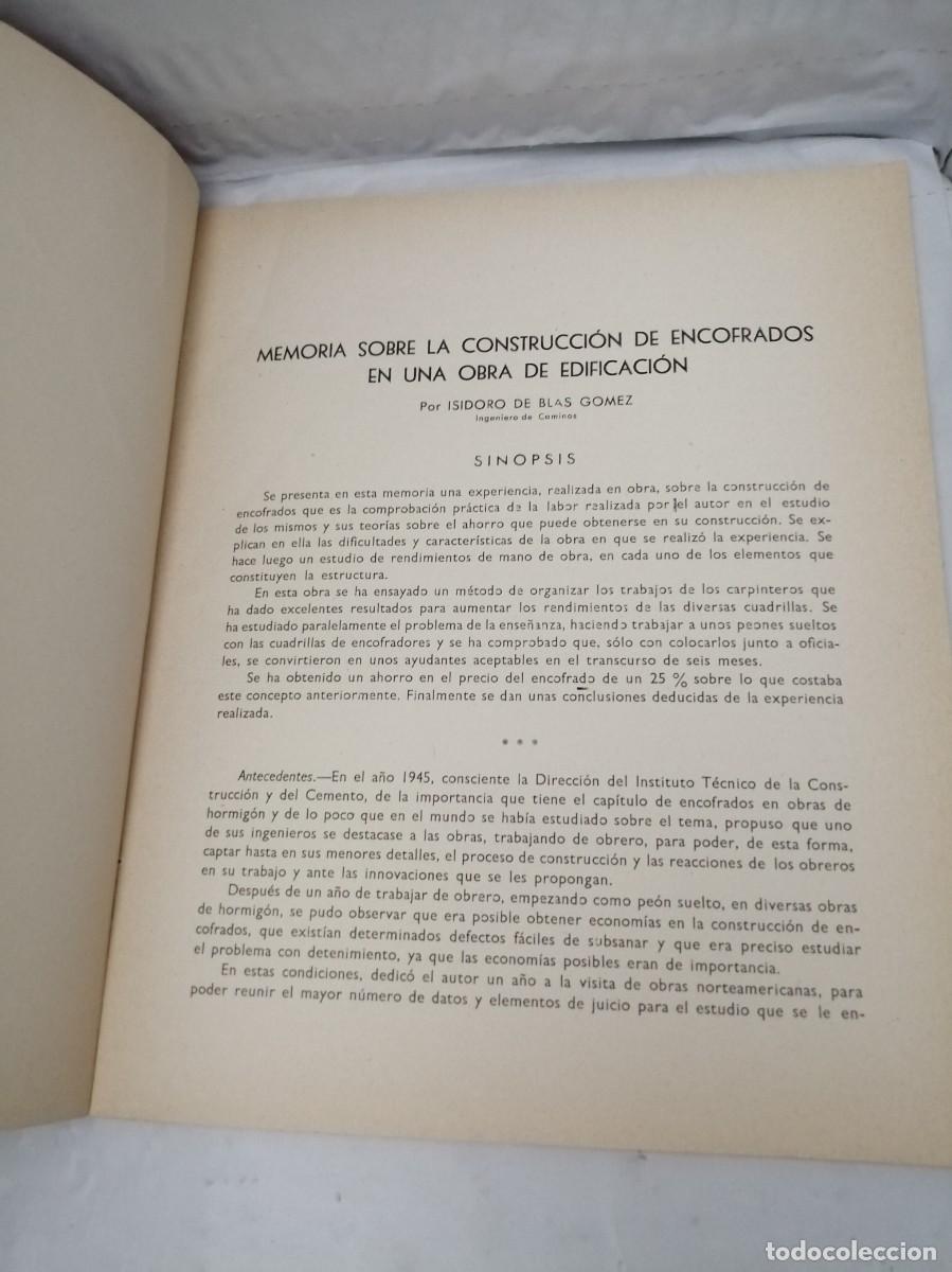 Libros de segunda mano: Memoria sobre la construcci&oacute;n de encofrados en una obra de edificaci&oacute;n - Foto 7