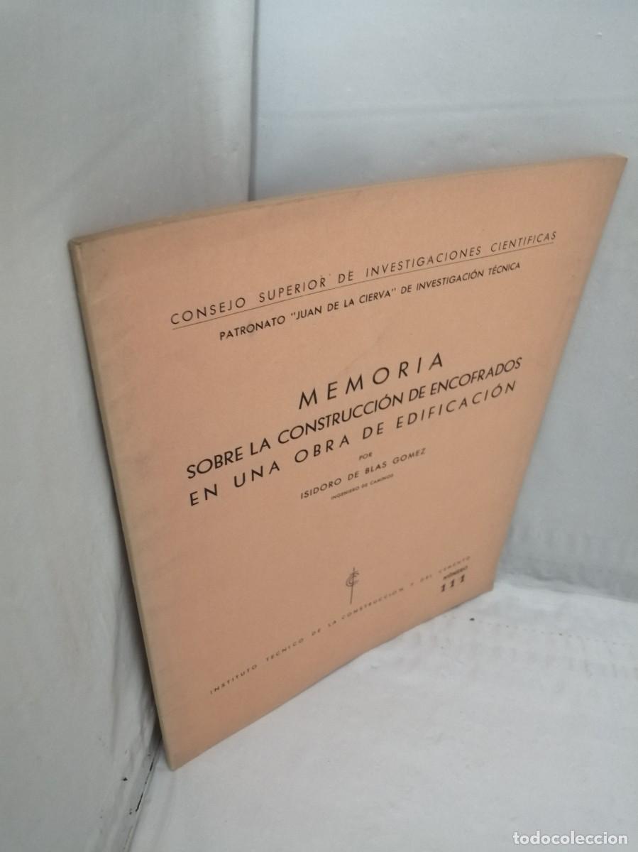 Libros de segunda mano: Memoria sobre la construcci&oacute;n de encofrados en una obra de edificaci&oacute;n - Foto 8